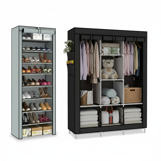 Combo Closet Ropero + Zapatero