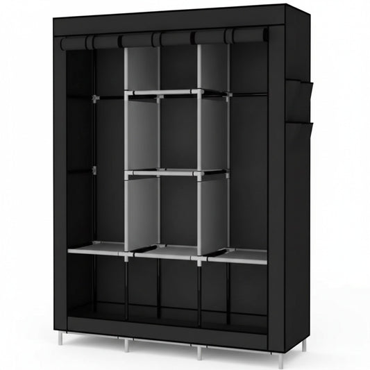 Closet Ropero Armable 3 Puertas Organizador Portátil