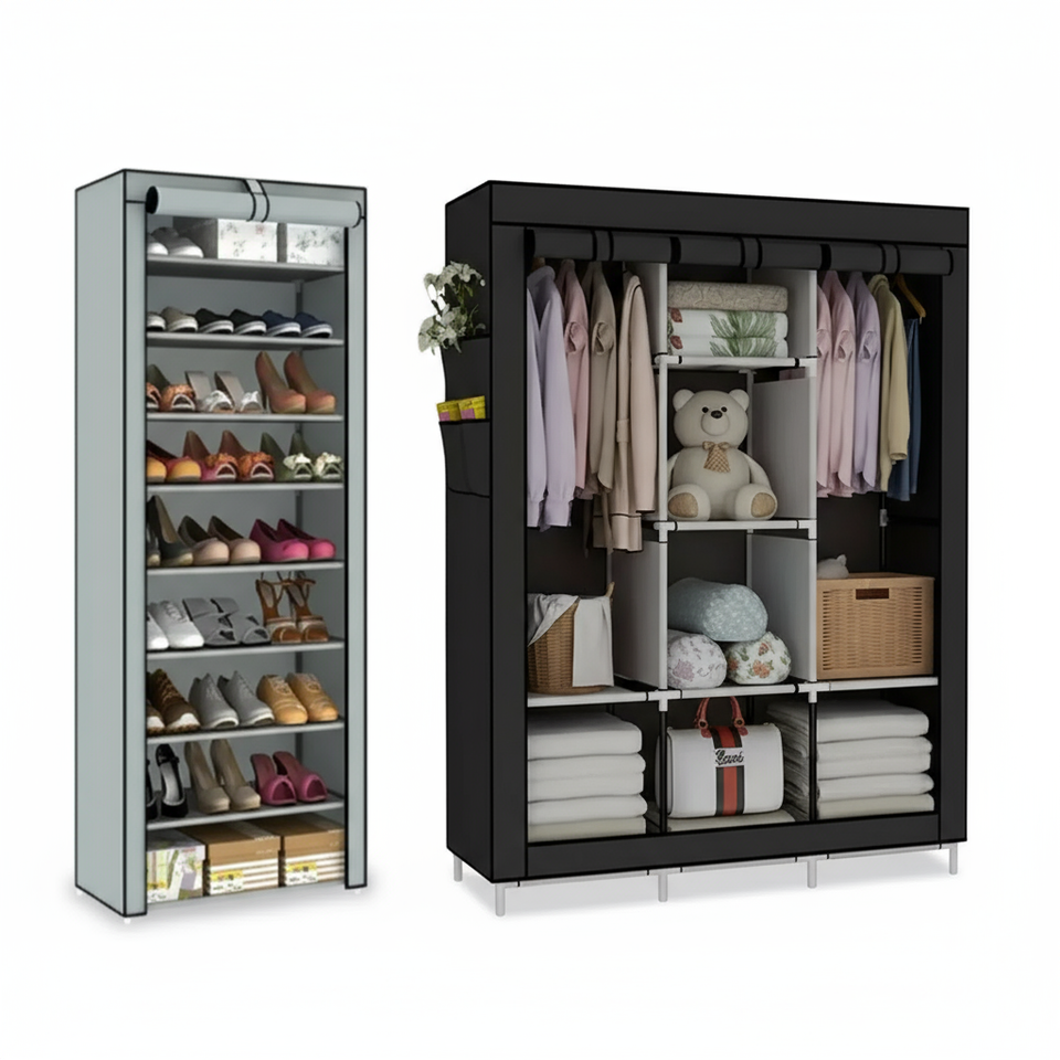 Combo Closet Ropero + Zapatero