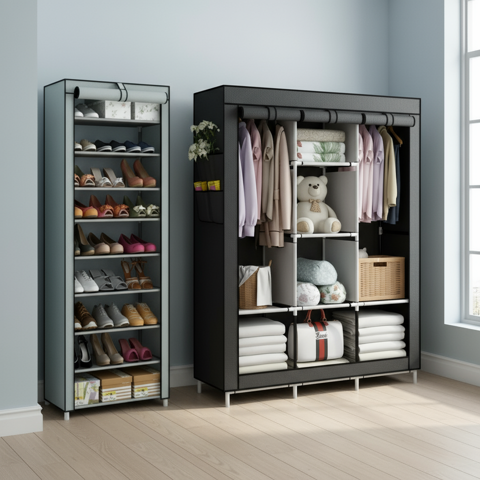 Combo Closet Ropero + Zapatero
