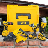 COMBO DRILL ROTAPUPI68DK ( Rotomartillo, Taladro, Pulidora y Pistola de Impacto )