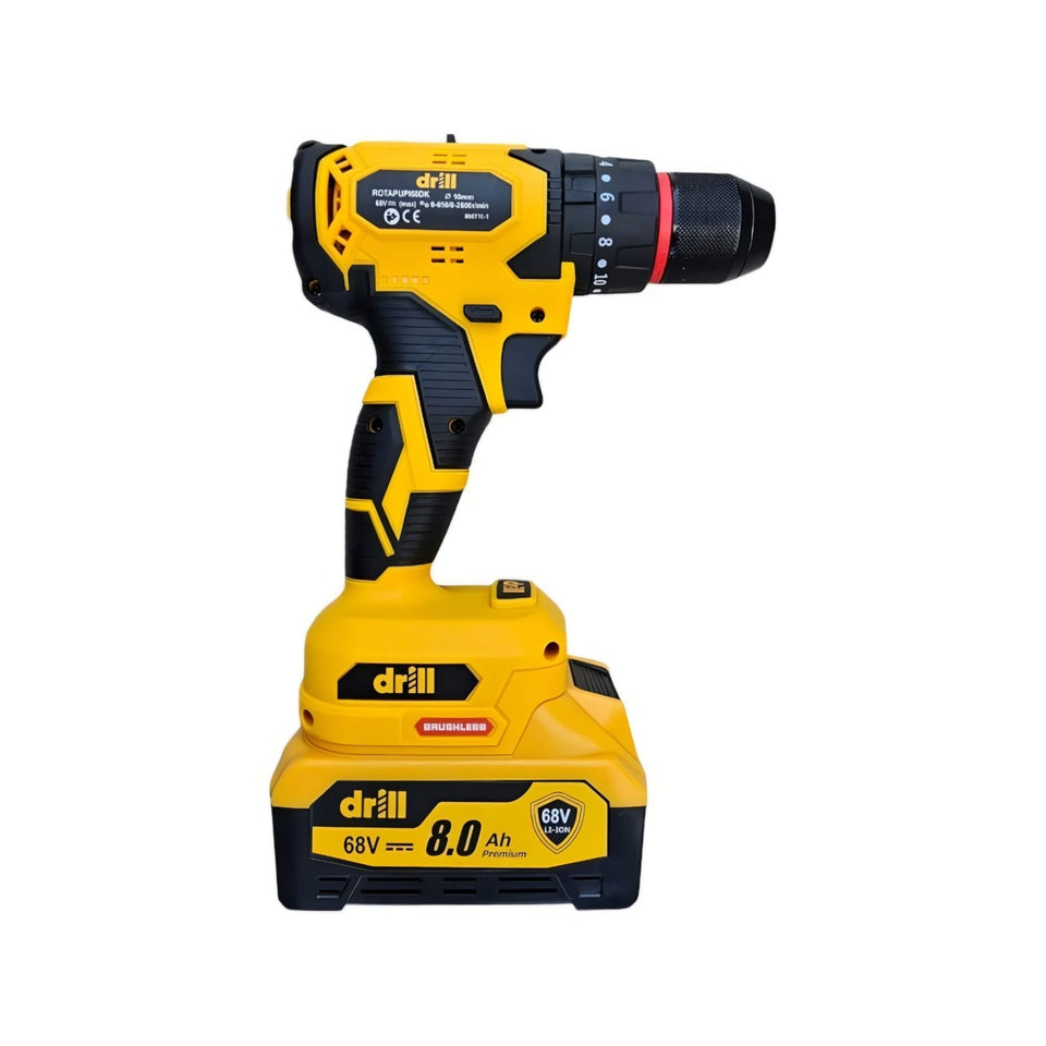 COMBO DRILL ROTAPUPI68DK ( Rotomartillo, Taladro, Pulidora y Pistola de Impacto )