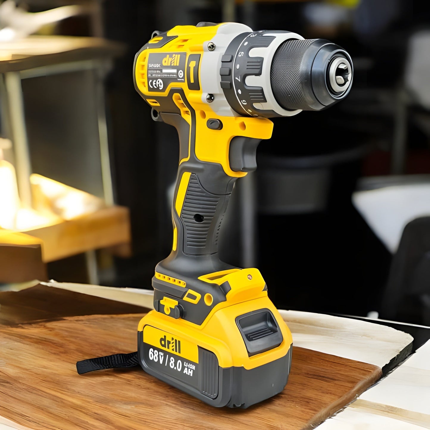 Combo TALADRO Y PISTOLA DE IMPACTO DRILL 68V TAPI68DK