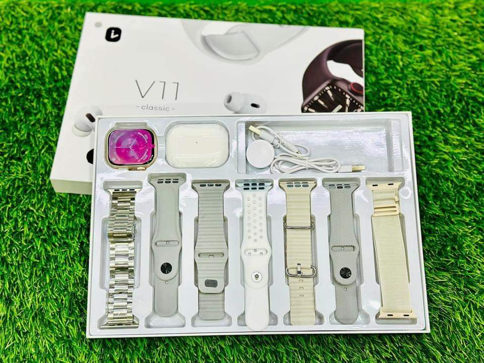 Combo Reloj Inteligente Ultra 2 + Pods Pro 2 + 7 Pulsos ***